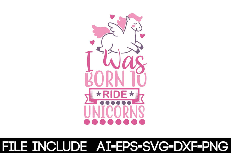 Unicorn SVG Bundle for Crafting and Design - CraftNest - Digital Crafting and Art