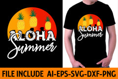 Summer T-Shirt Bundle - CraftNest - Digital Crafting and Art