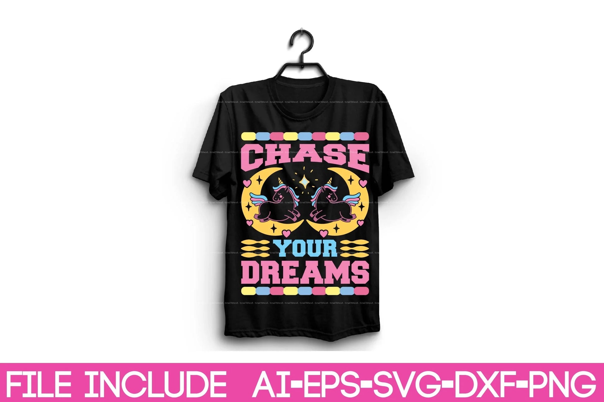 Unicorn T-Shirt Design SVG Bundle 4 - CraftNest - Digital Crafting and Art