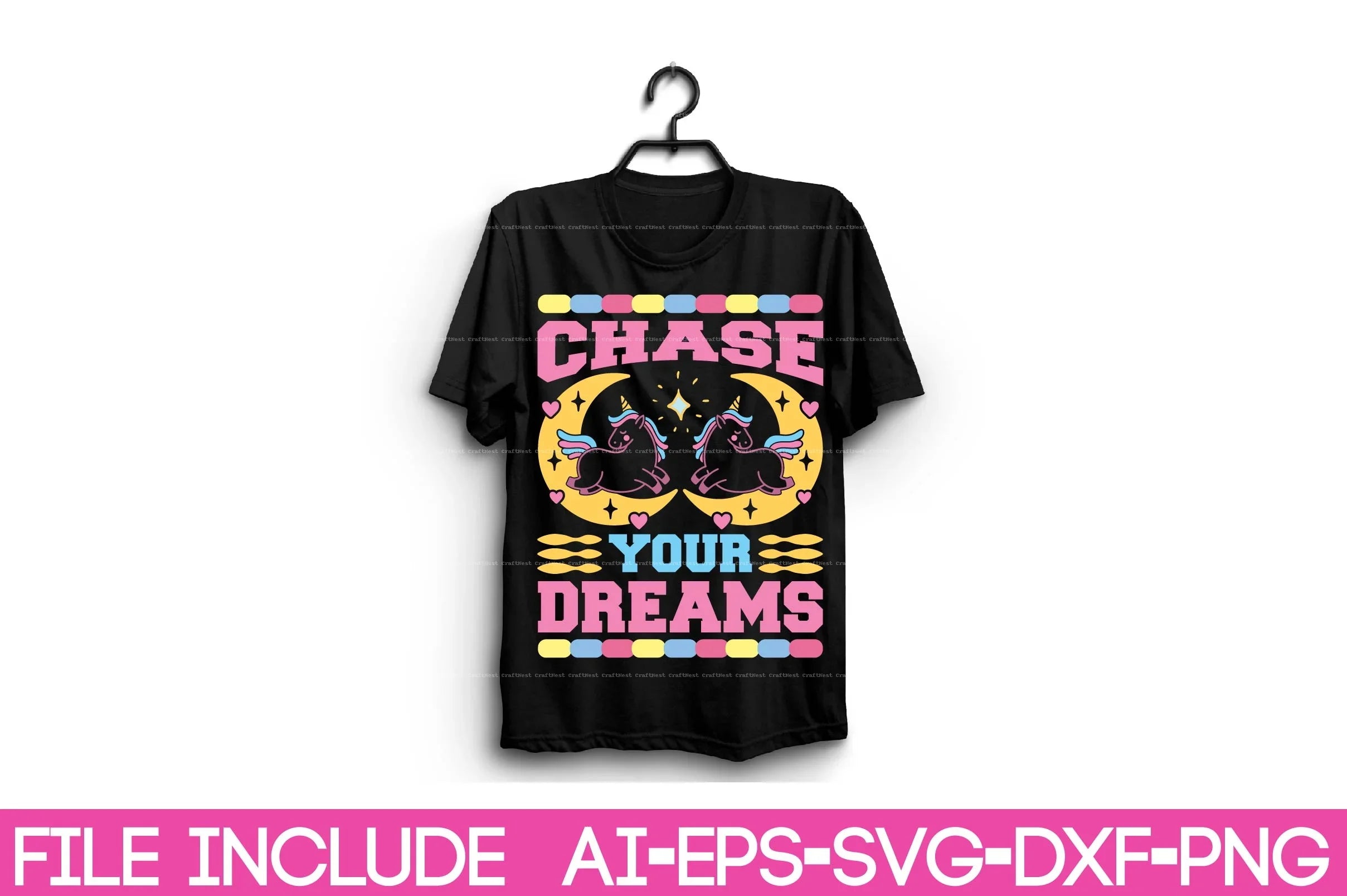 Unicorn T-Shirt Design SVG Bundle 4 - CraftNest - Digital Crafting and Art