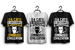 Cat T-Shirt Bundle 2 - CraftNest - Digital Crafting and Art