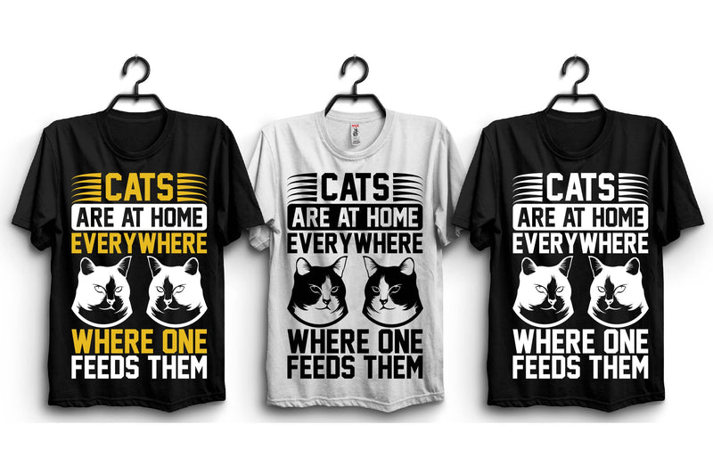 Cat T-Shirt Bundle 2 - CraftNest - Digital Crafting and Art