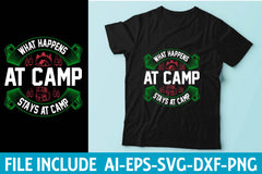 Camping T-Shirt Bundle 2 - CraftNest - Digital Crafting and Art