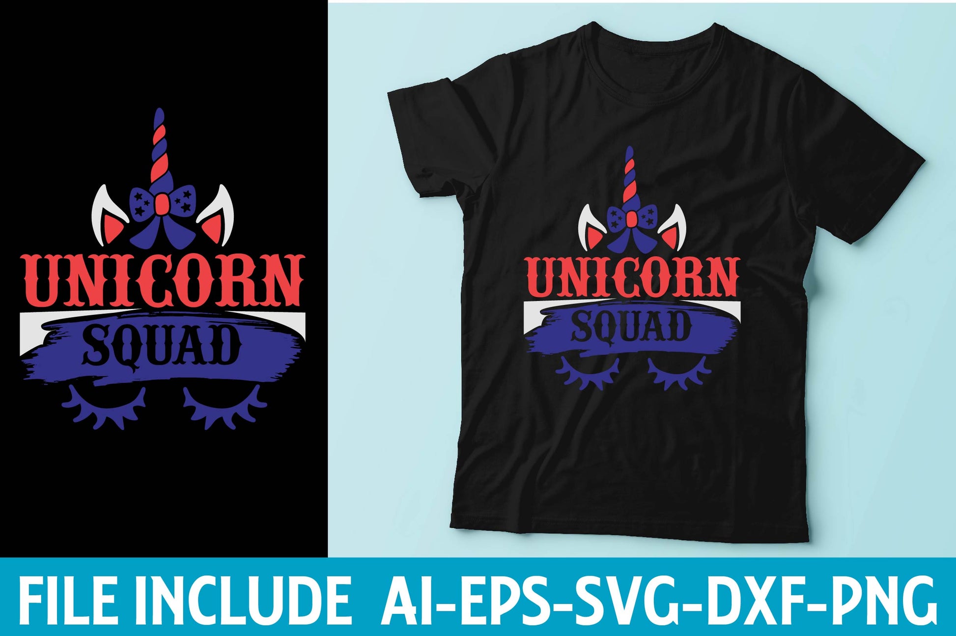Unicorn-T-Shirt-Bundle - CraftNest - Digital Crafting and Art