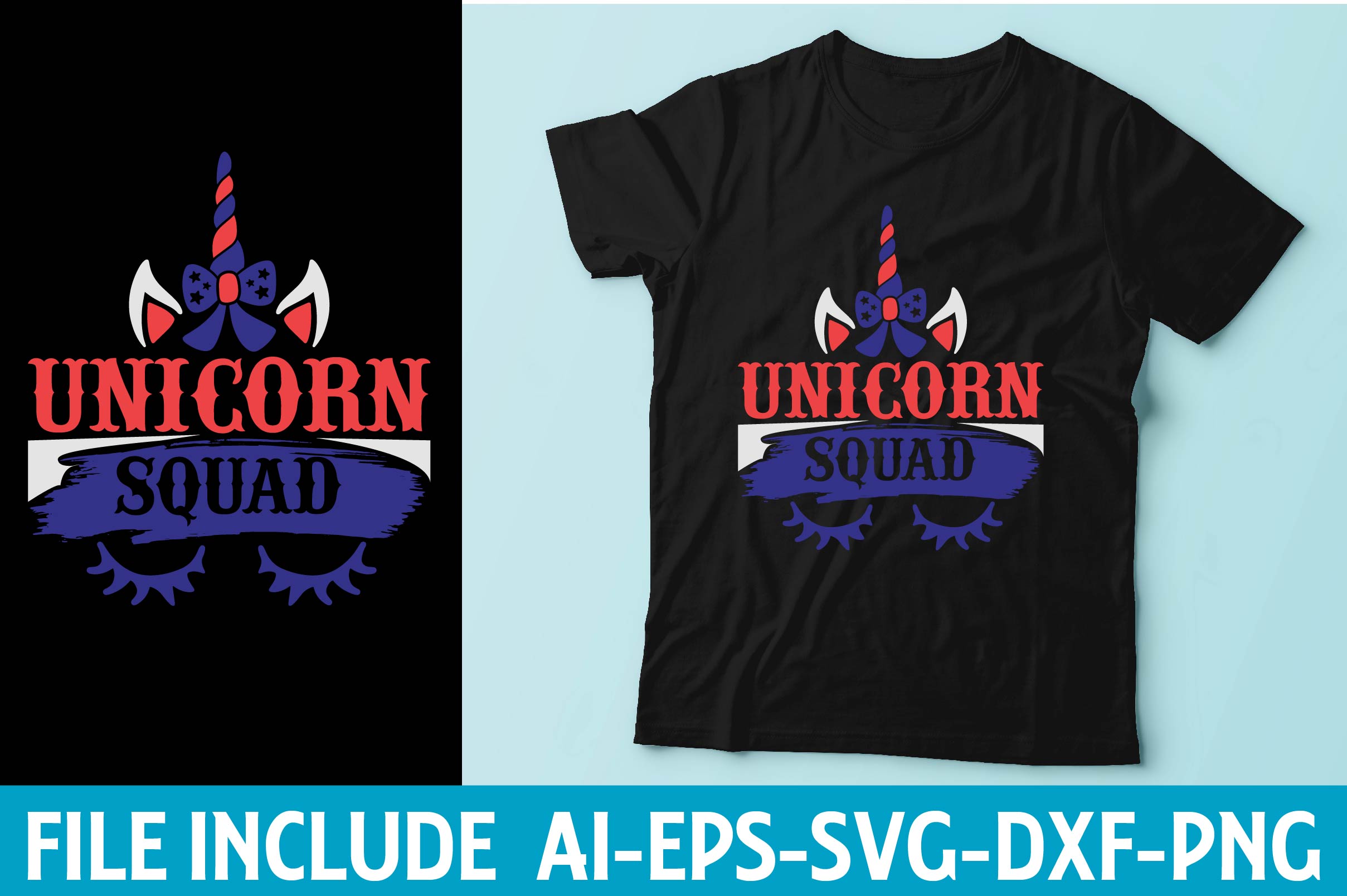 Unicorn-T-Shirt-Bundle - CraftNest - Digital Crafting and Art