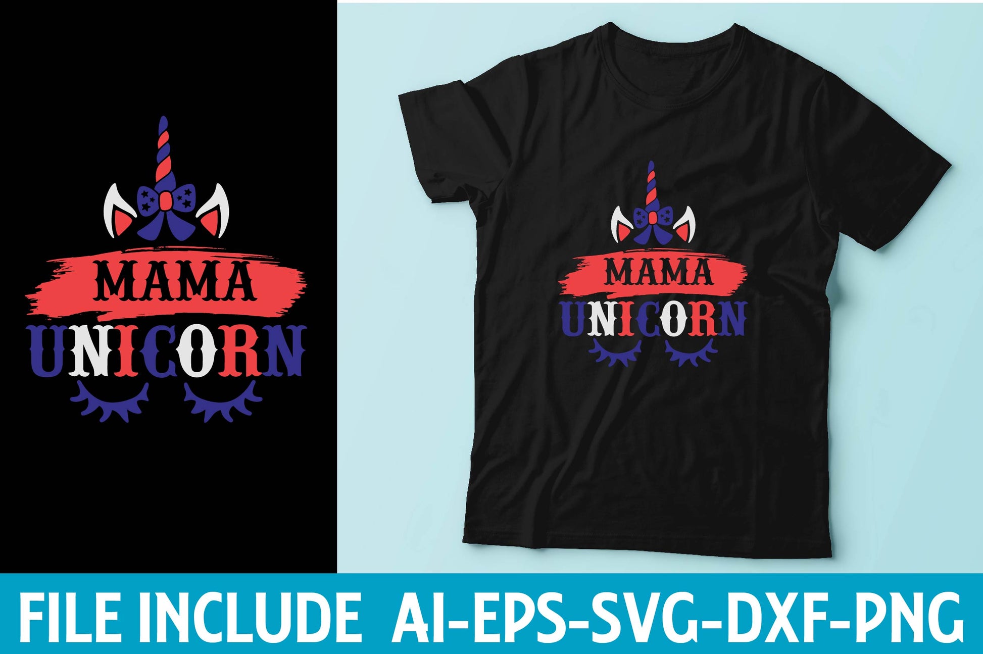 Unicorn-T-Shirt-Bundle - CraftNest - Digital Crafting and Art