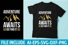 Camping T-Shirt Bundle 4 - CraftNest - Digital Crafting and Art