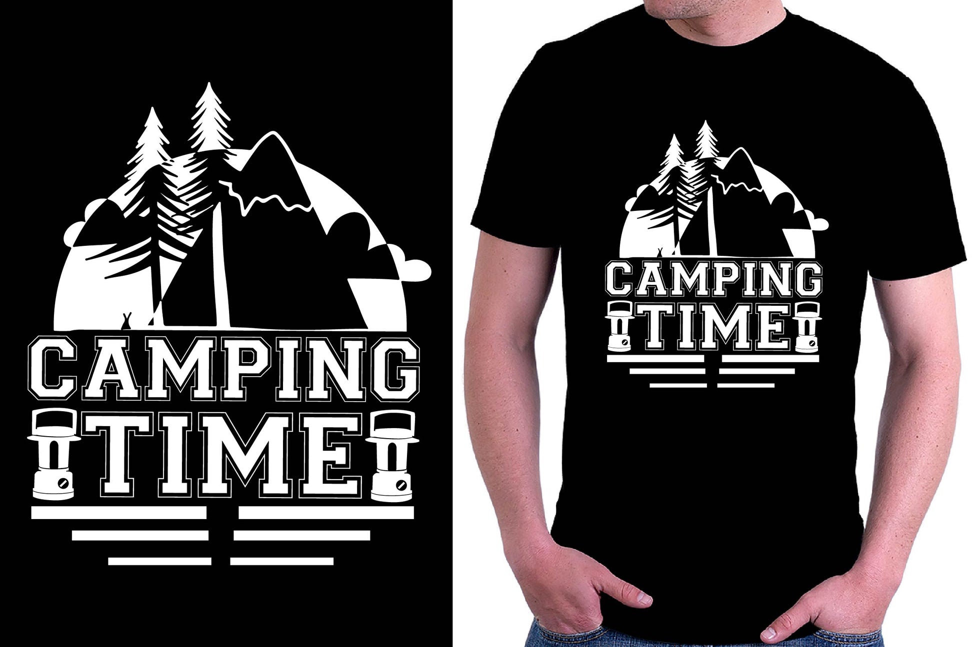Camping T-Shirt Bundle - CraftNest - Digital Crafting and Art