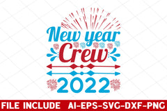 New Year SVG Bundle - CraftNest - Digital Crafting and Art