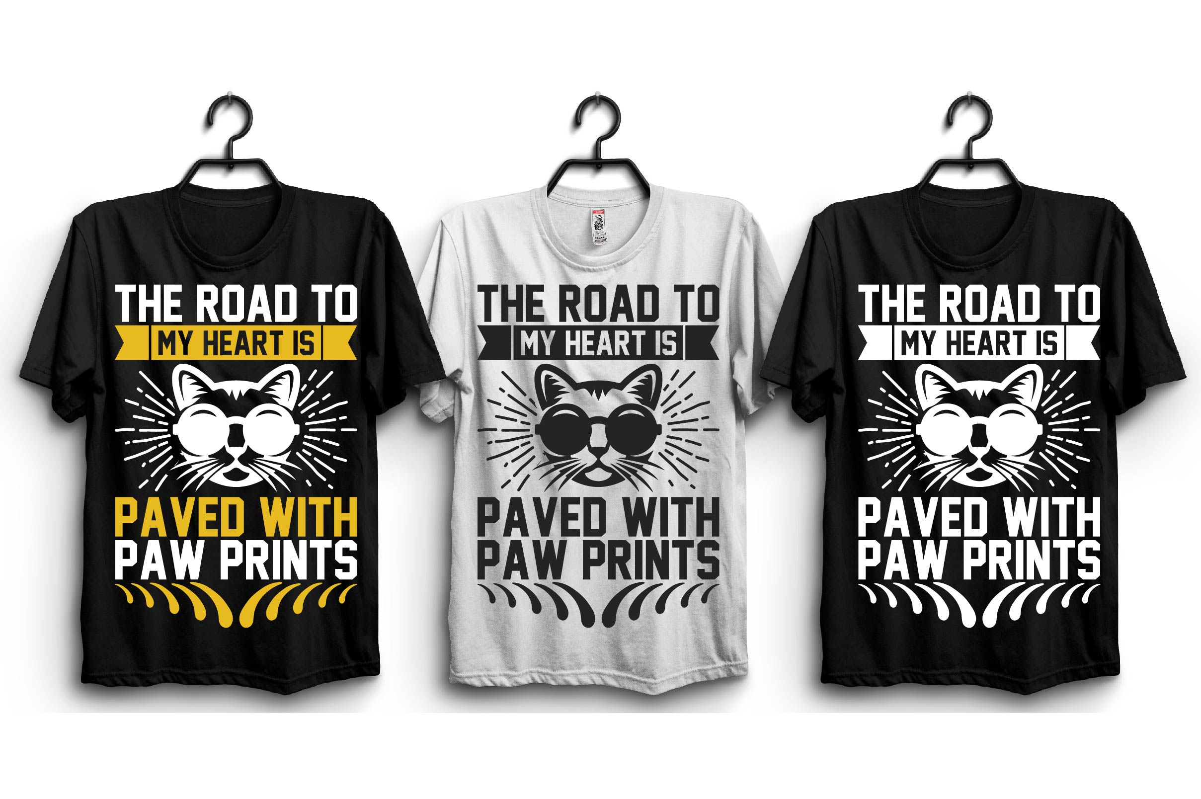 Cat T-Shirt Bundle 1 - CraftNest - Digital Crafting and Art