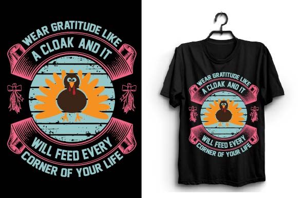 Thanksgiving T-Shirt Bundle 1 - CraftNest - Digital Crafting and Art