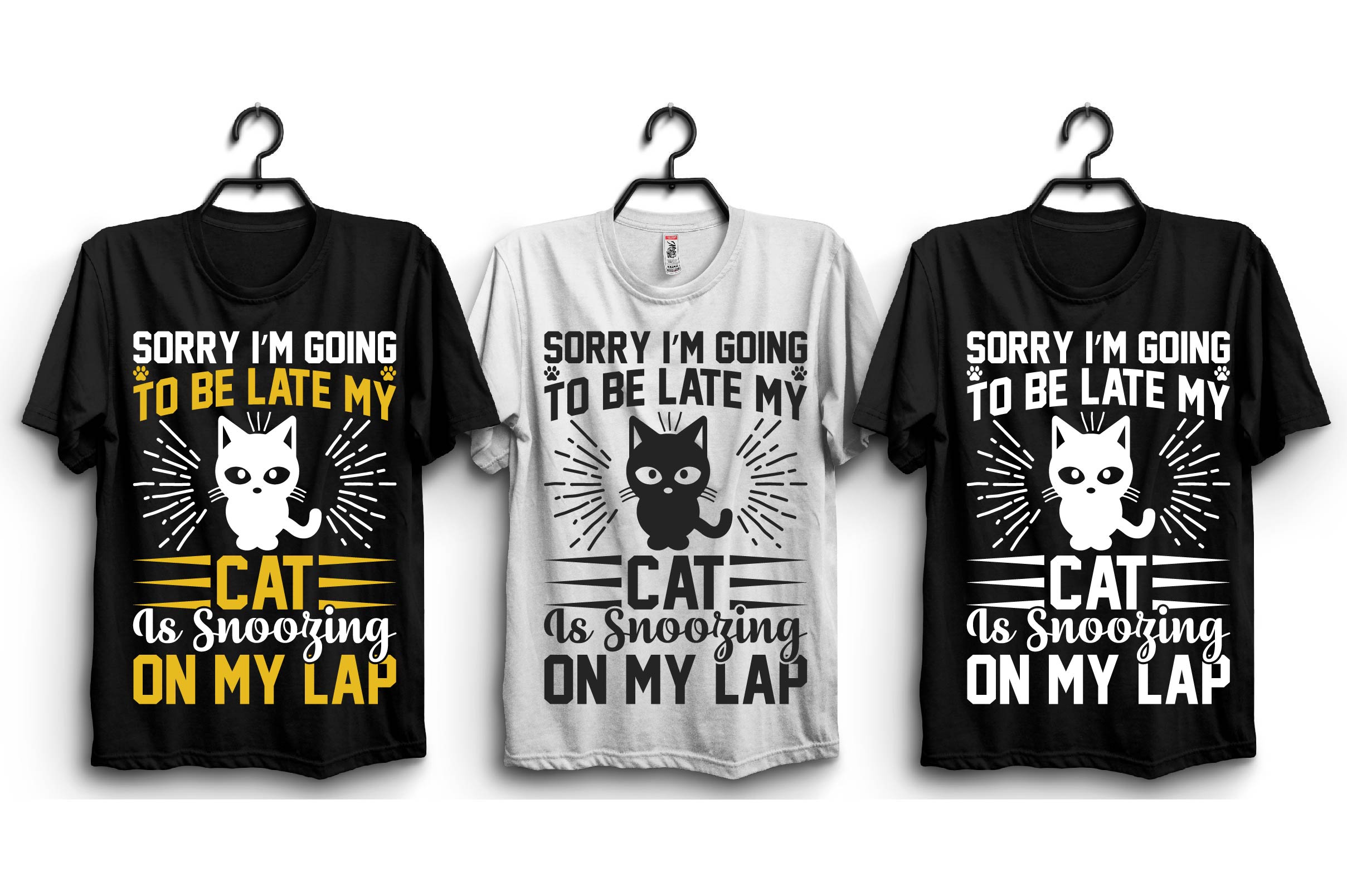 Cat T-Shirt Bundle 1 - CraftNest - Digital Crafting and Art