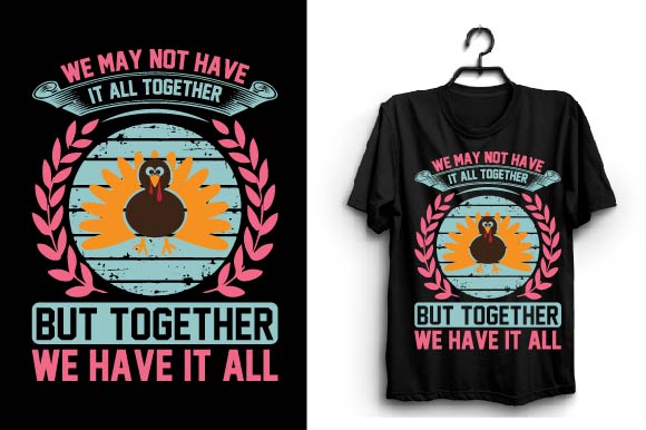 Thanksgiving T-Shirt Bundle 1 - CraftNest - Digital Crafting and Art