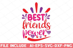 Friendship SVG Bundle - CraftNest - Digital Crafting and Art