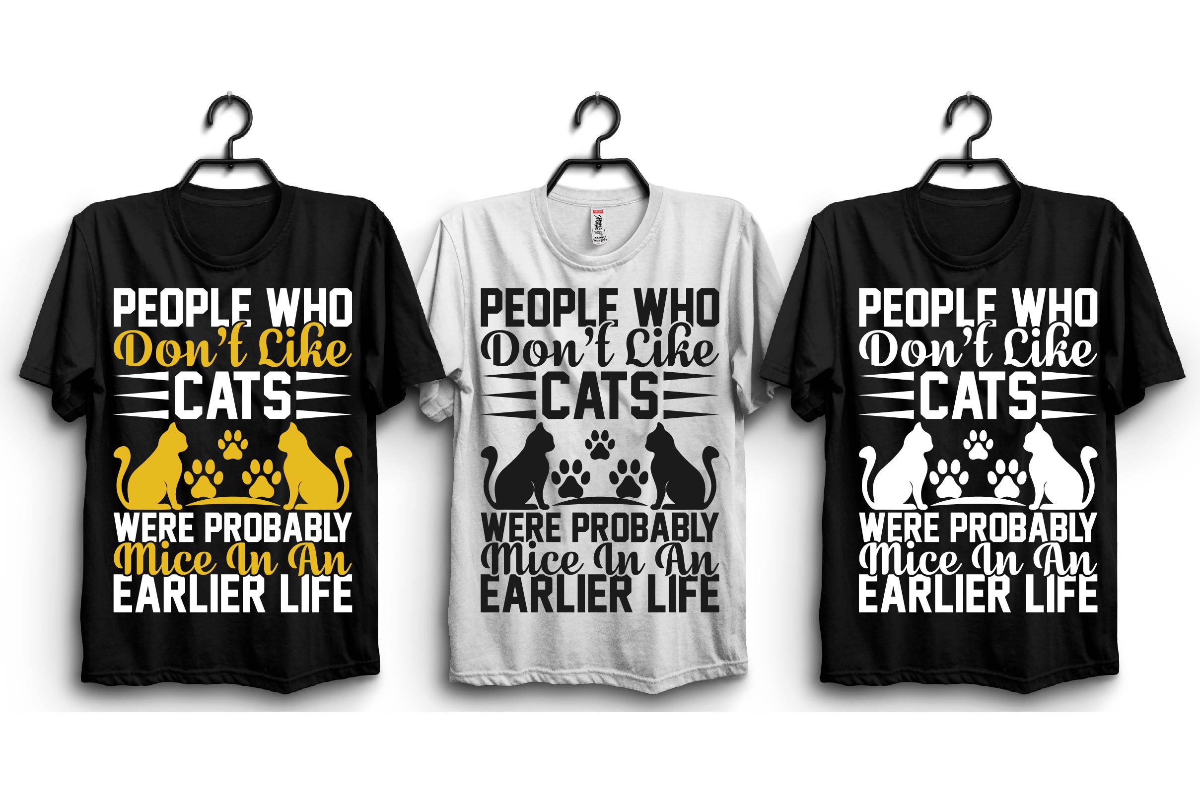 Cat T-Shirt Bundle 1 - CraftNest - Digital Crafting and Art