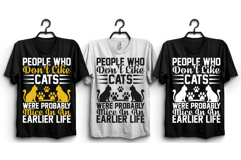 Cat T-Shirt Bundle 1 - CraftNest - Digital Crafting and Art