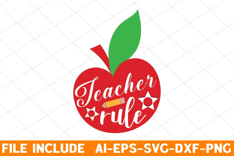 School SVG Bundle - CraftNest - Digital Crafting and Art