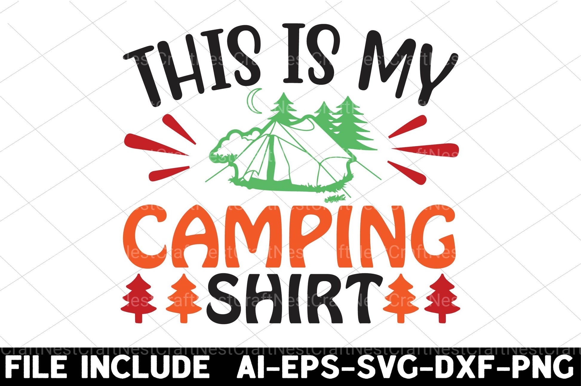 Camping SVG Bundle 4 - CraftNest - Digital Crafting and Art
