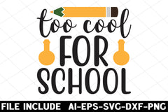 School SVG Bundle 3 - CraftNest - Digital Crafting and Art