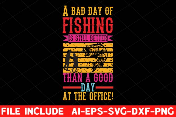 Fishing T-Shirt Bundle 3 - CraftNest - Digital Crafting and Art