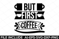 Coffee SVG Bundle 1 - CraftNest - Digital Crafting and Art