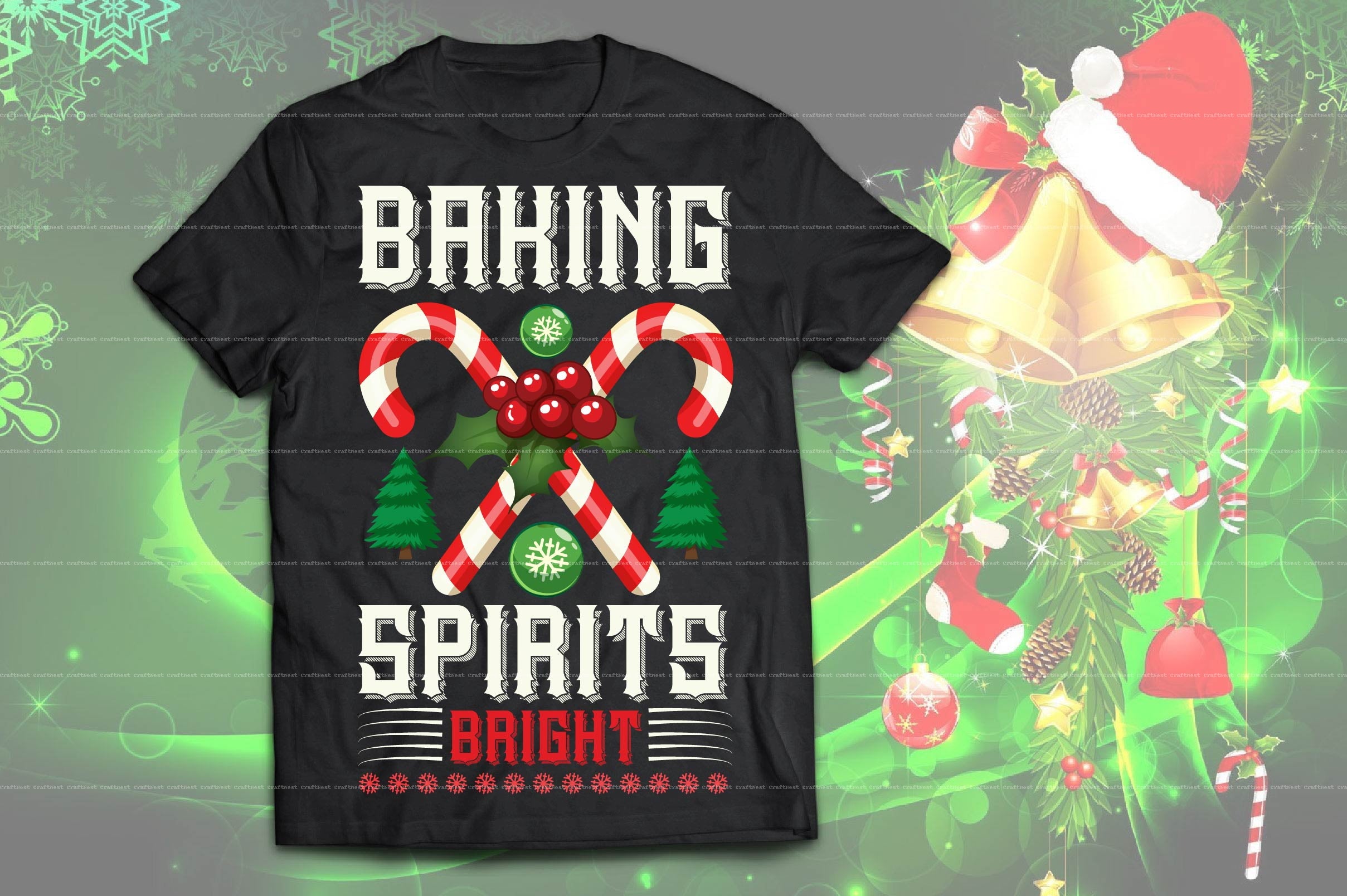 Christmas T-Shirt Design SVG Bundle 5