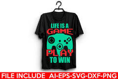 Gaming T-Shirt Bundle - CraftNest - Digital Crafting and Art