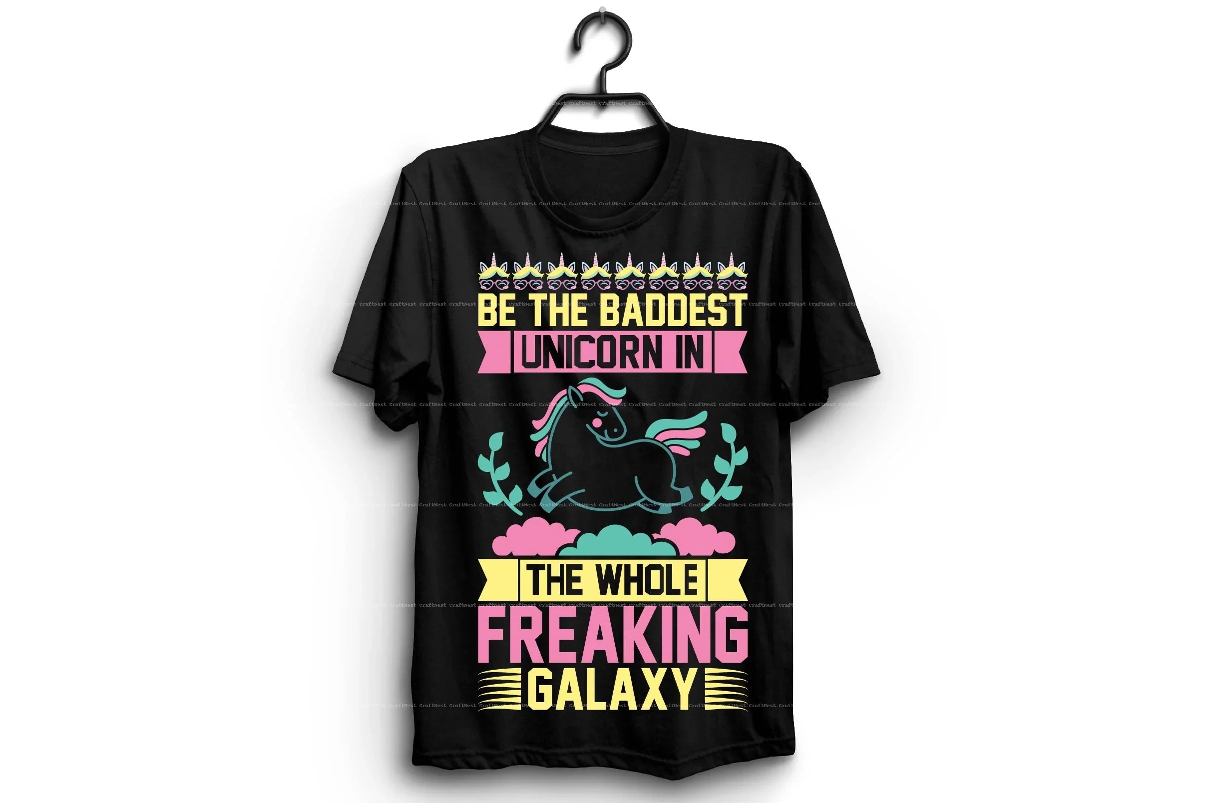 Unicorn T-Shirt Design SVG Bundle 3 - CraftNest - Digital Crafting and Art