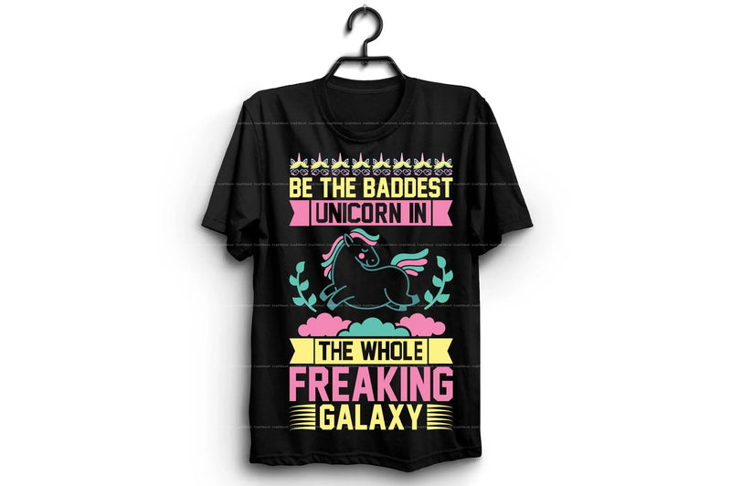 Unicorn T-Shirt Design SVG Bundle 3 - CraftNest - Digital Crafting and Art