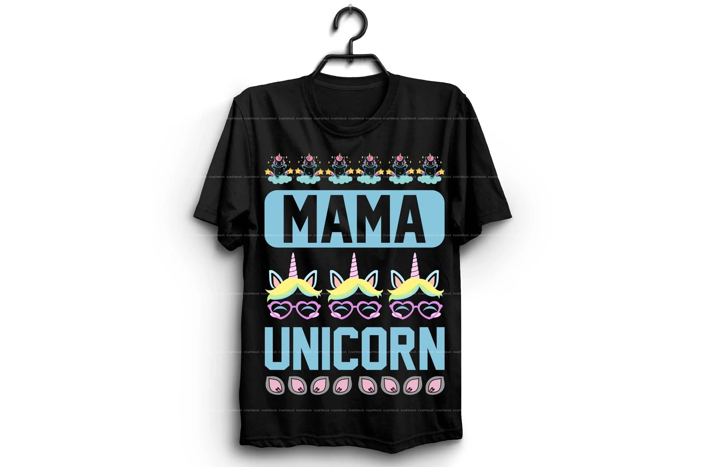 Unicorn T-Shirt Design SVG Bundle 3 - CraftNest - Digital Crafting and Art