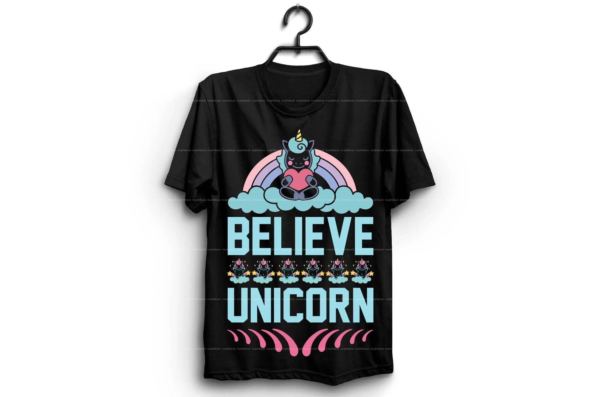 Unicorn T-Shirt Design SVG Bundle 3 - CraftNest - Digital Crafting and Art