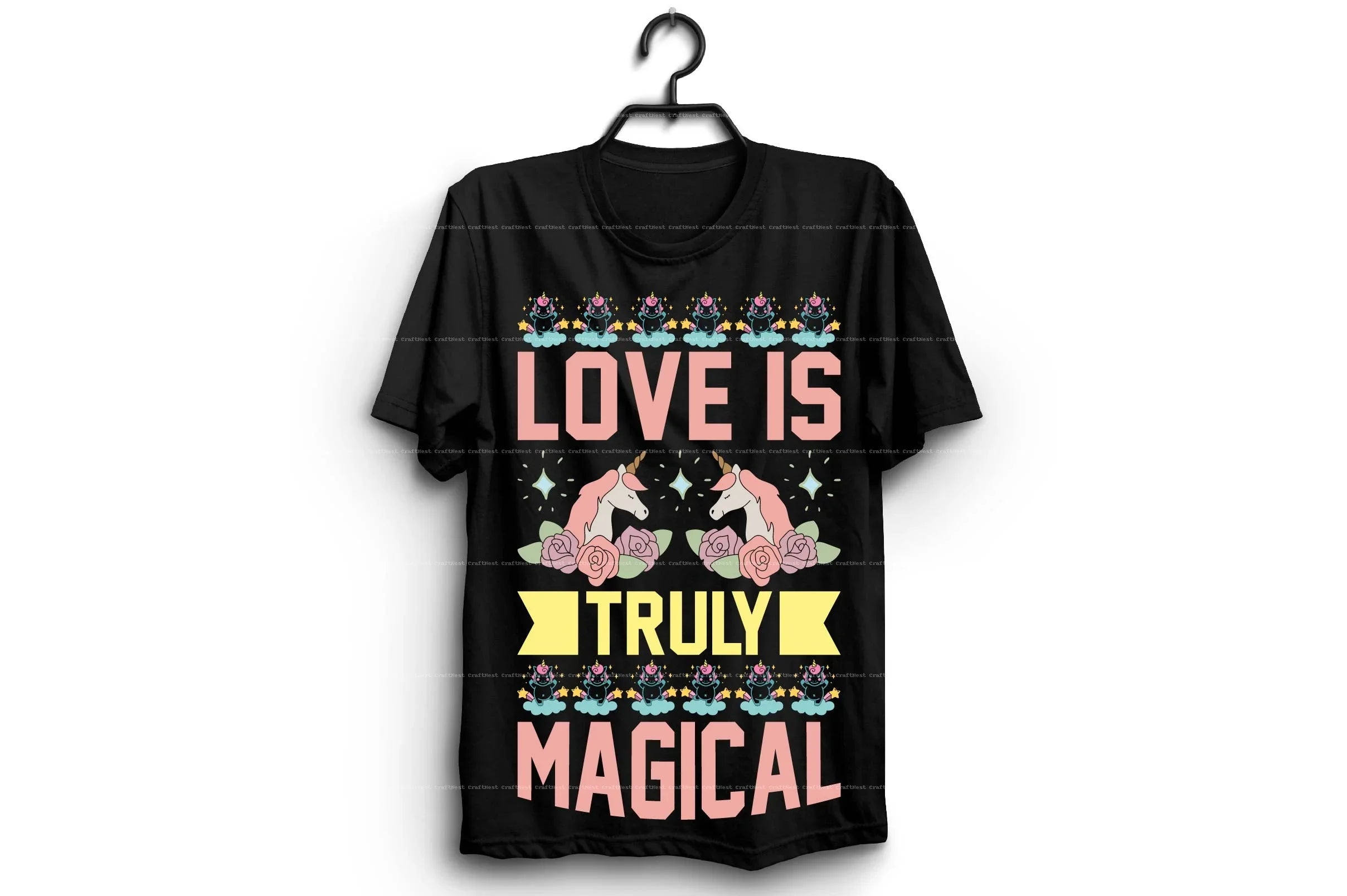 Unicorn T-Shirt Design SVG Bundle 3 - CraftNest - Digital Crafting and Art