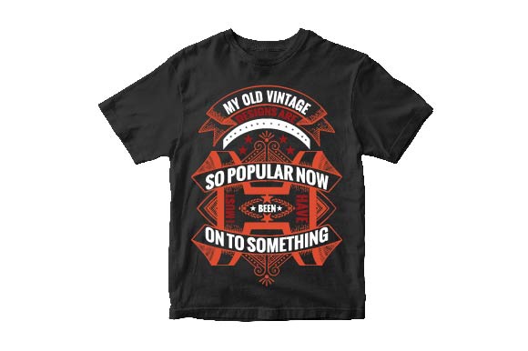 Typography Vintage T-Shirt Bundle - CraftNest - Digital Crafting and Art