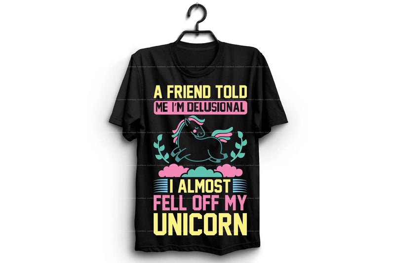 Unicorn T-Shirt Design SVG Bundle 3 - CraftNest - Digital Crafting and Art