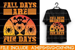 Halloween T-Shirt SVG Bundle 5 - CraftNest - Digital Crafting and Art