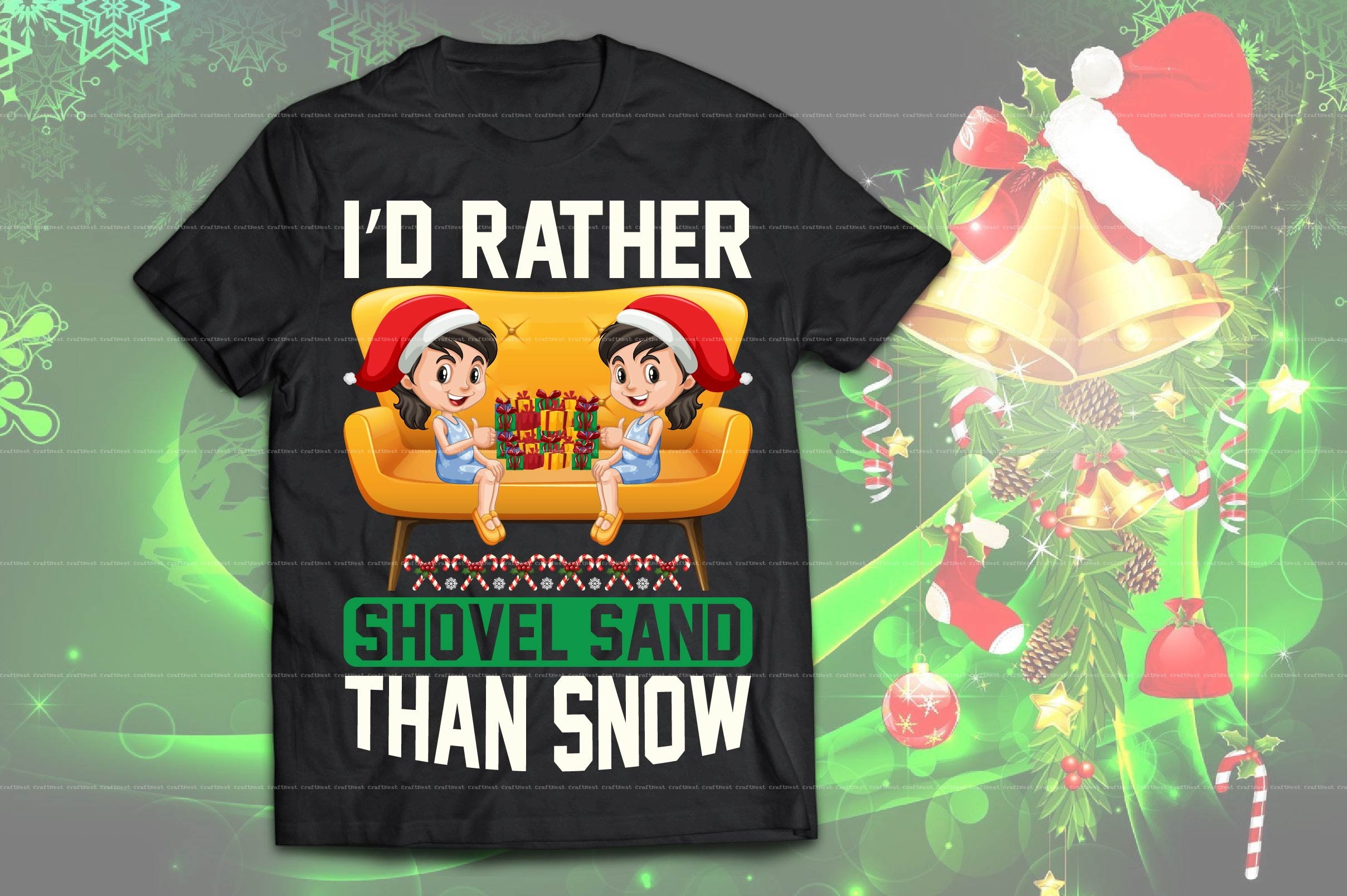 Christmas T-Shirt Design SVG Bundle 9