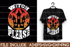 Halloween T-Shirt SVG Bundle 3 - CraftNest - Digital Crafting and Art