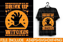 Halloween T-Shirt SVG Bundle 5 - CraftNest - Digital Crafting and Art