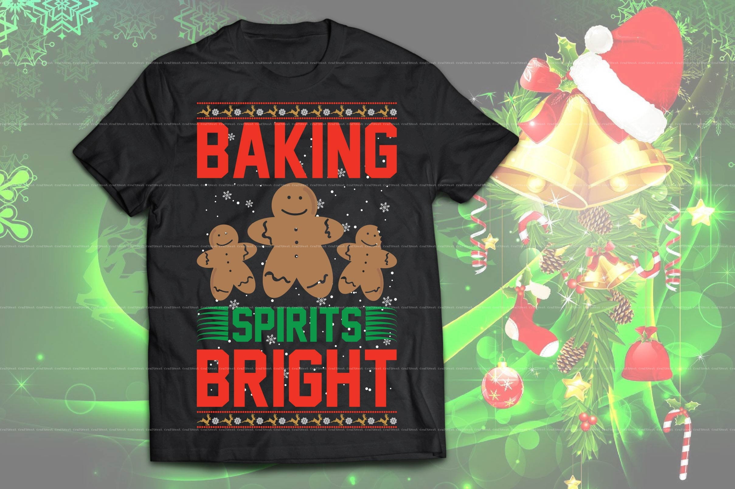 Christmas T-Shirt Design SVG Bundle 4
