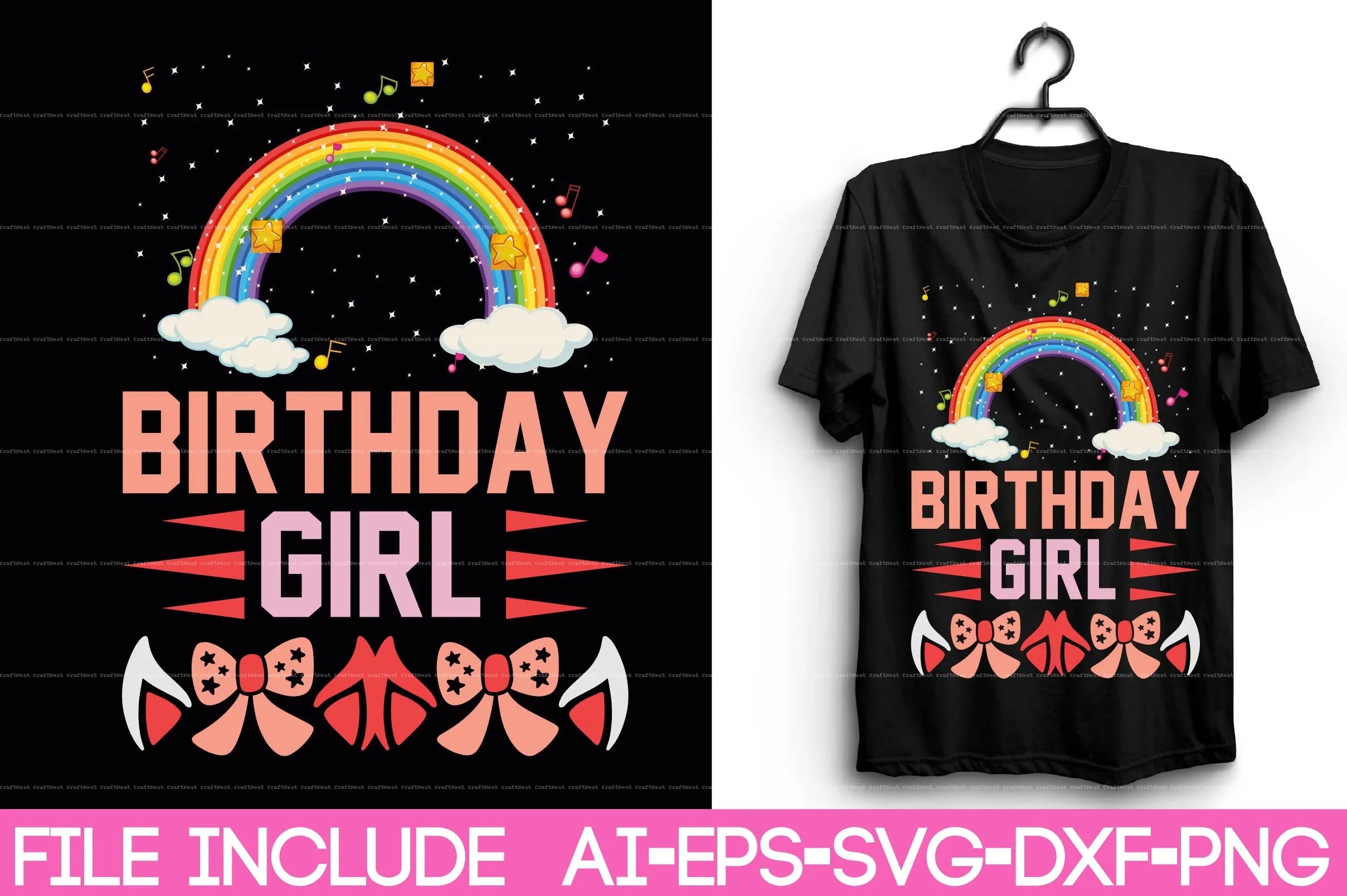 Unicorn T-Shirt Design SVG Bundle 2 - CraftNest - Digital Crafting and Art