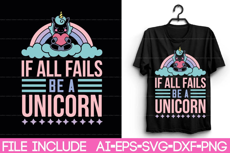 Unicorn T-Shirt Design SVG Bundle 2 - CraftNest - Digital Crafting and Art