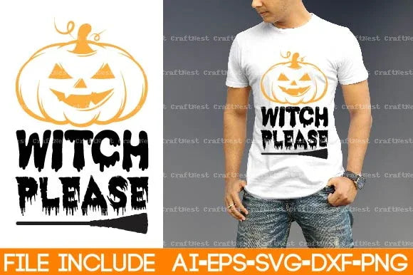 Halloween T-Shirt SVG Bundle 2 - CraftNest - Digital Crafting and Art
