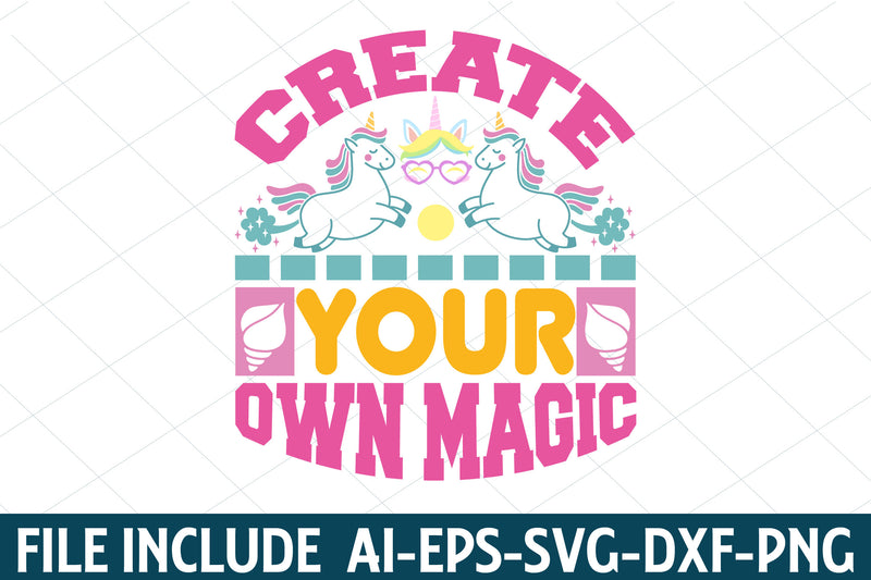 Unicorn T-Shirt Bundle 1 - CraftNest - Digital Crafting and Art