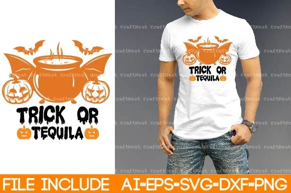 Halloween T-Shirt SVG Bundle 2 - CraftNest - Digital Crafting and Art