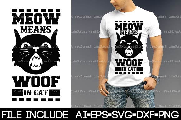 Cat T-Shirt SVG Bundle - CraftNest - Digital Crafting and Art