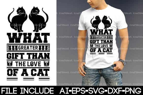 Cat T-Shirt SVG Bundle - CraftNest - Digital Crafting and Art