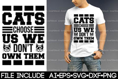 Cat T-Shirt SVG Bundle - CraftNest - Digital Crafting and Art