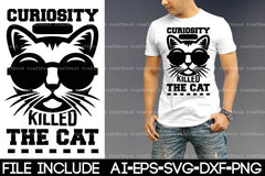 Cat T-Shirt SVG Bundle - CraftNest - Digital Crafting and Art