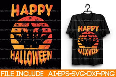 Halloween T-Shirt SVG Bundle - CraftNest - Digital Crafting and Art