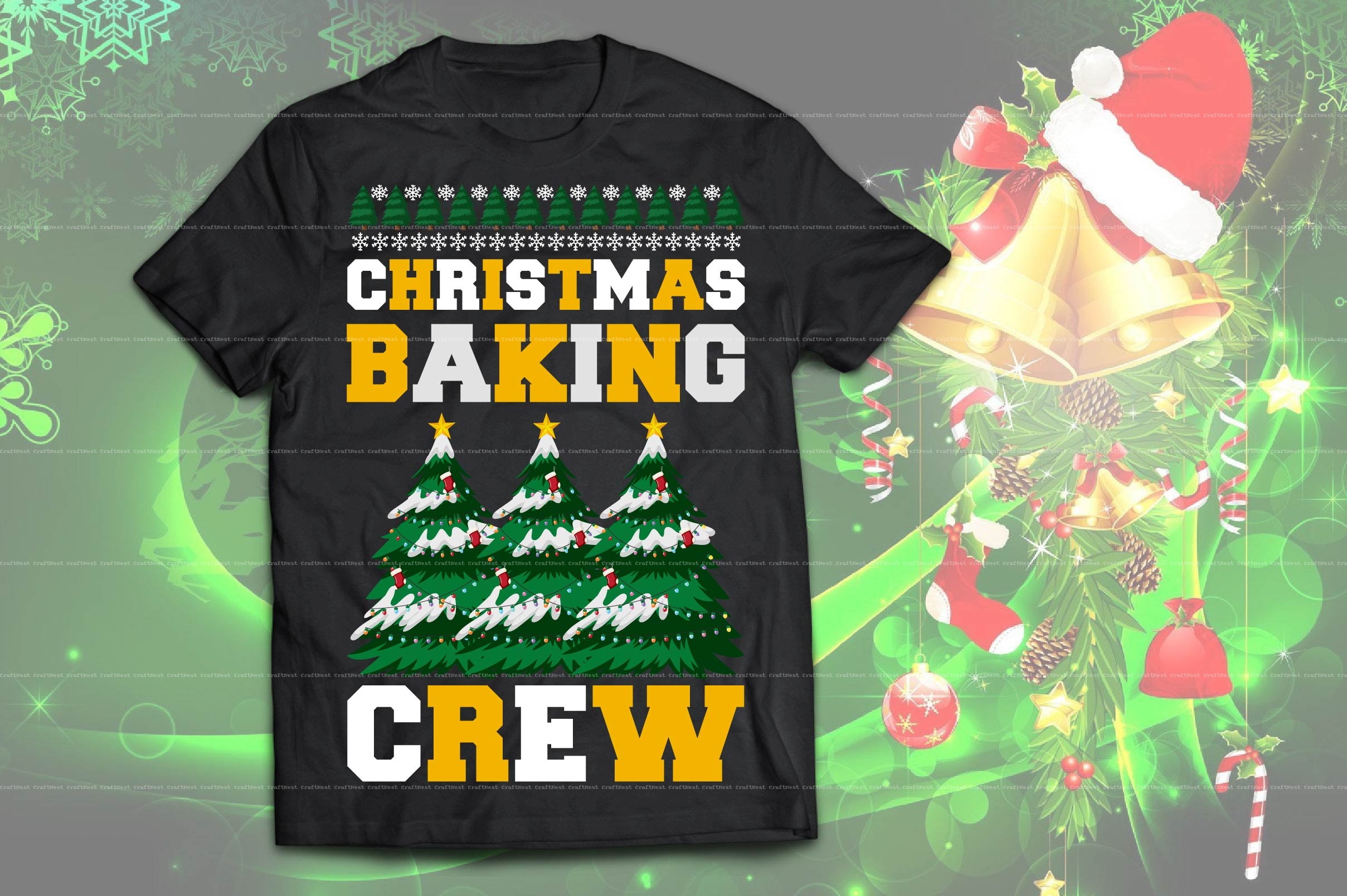 Christmas T-Shirt Design SVG Bundle 2